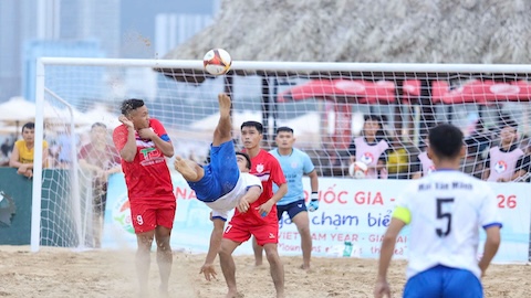 Đà Nẵng và Huế Time Aquare vào chung kết giải bóng đá bãi biển VĐQG 2026